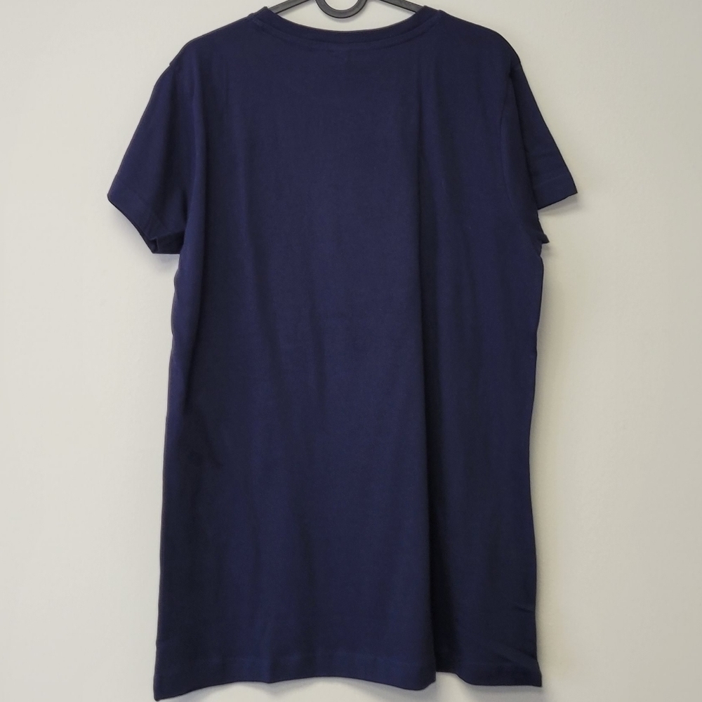 Teeturtle The powerful eagle graphic t-shirt Blue 2XL - Picture 3 of 8